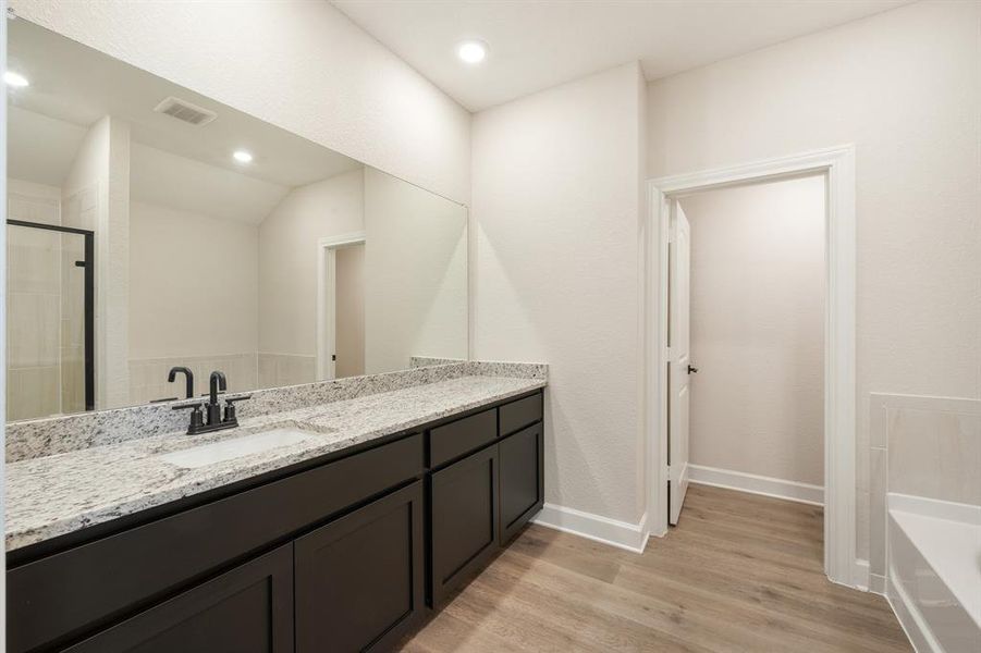 Furnished interior view inside a new home in Princeton Heights, Princeton (Image 3).