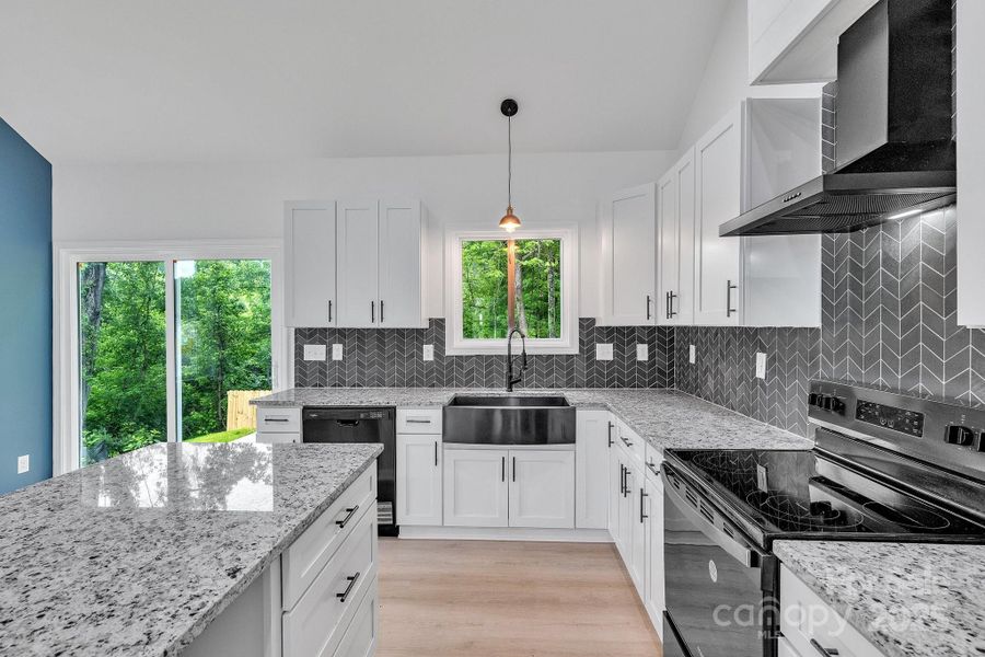 Furnished interior view inside a new home in , Cherryville (Image 13).