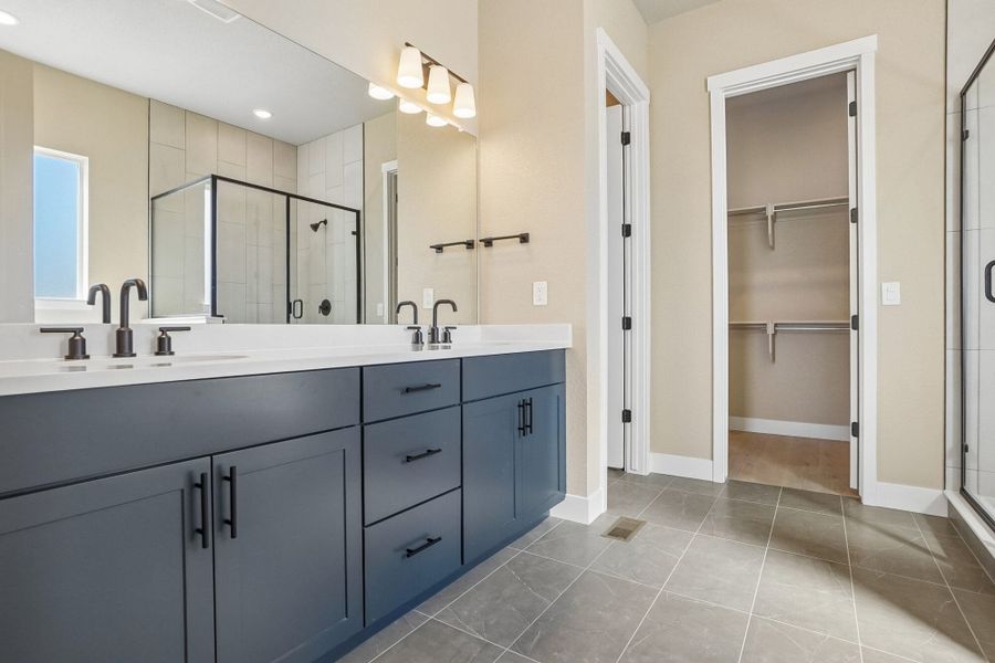 Furnished interior view inside a new home in Jackson Creek North, Monument (Image 16).