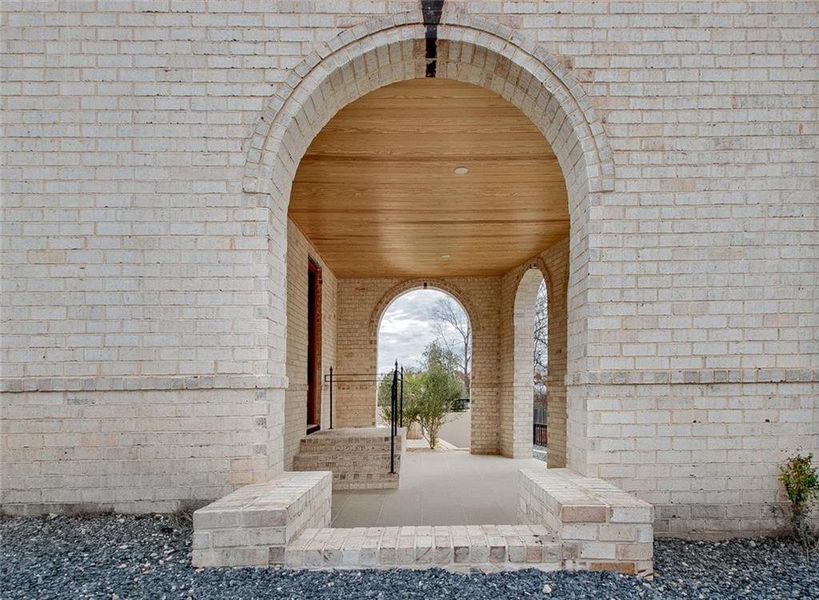 Exterior details and patio area of a home in , Fayetteville (Image 22).
