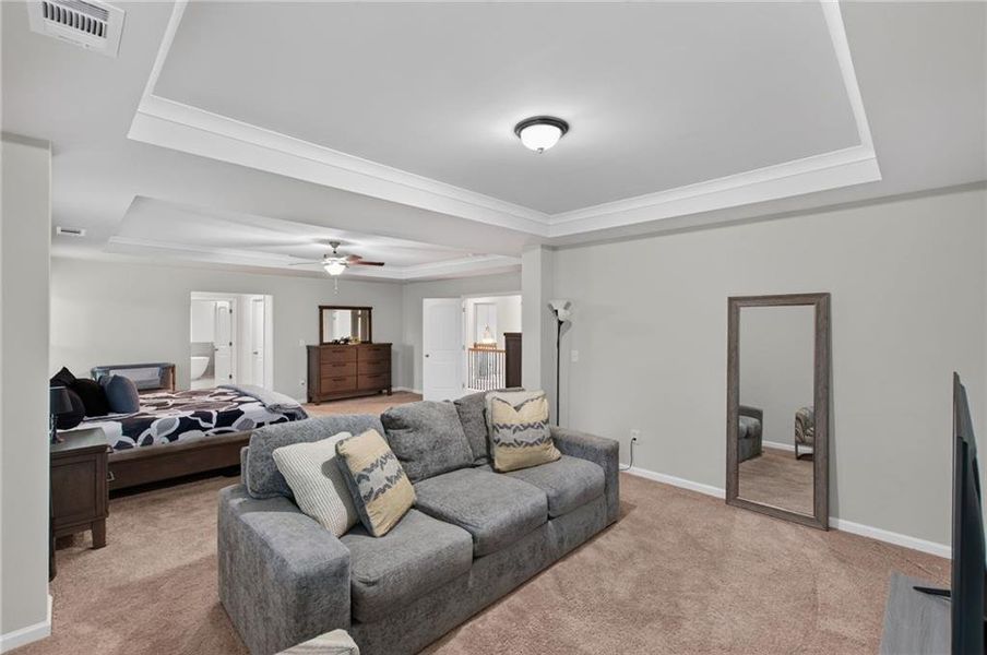 Furnished interior view inside a new home in Twin Shoals, Atlanta (Image 33). Furnished interior view inside a new home in Twin Shoals, Atlanta (Image 33).