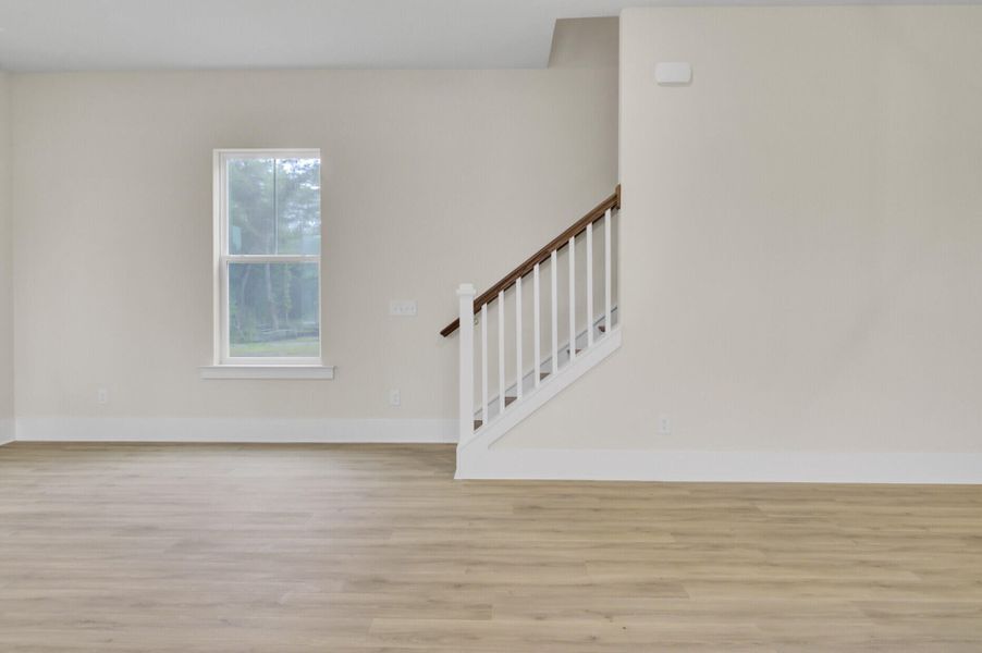 Spacious, unfurnished interior of a new home in Indigo Grove Single Family Homes, Johns Island (Image 22).