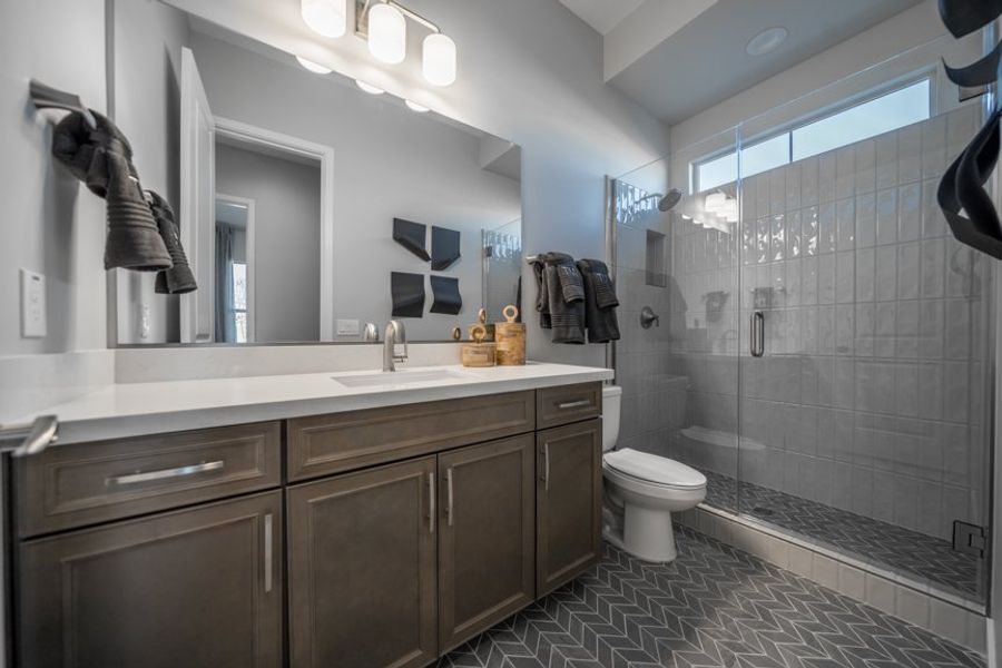 Furnished interior view inside a new home in Legado, Queen Creek (Image 20).