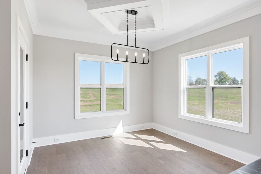 Spacious, unfurnished interior of a new home in Whisper Hill, Wendell (Image 64).
