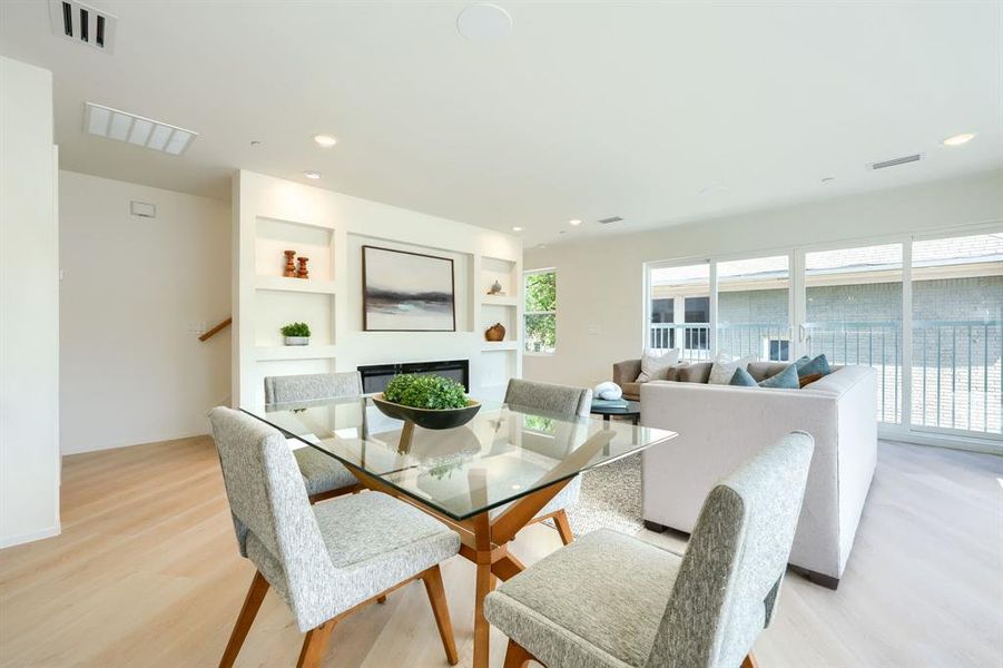 Photos of Model: Unit D Photos of Model: Unit D