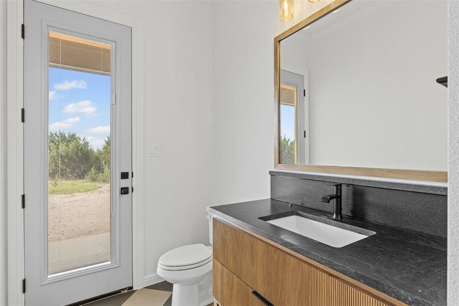 Furnished interior in a model home at Rolling Creek Ranch in Granbury (Image 18). Furnished interior in a model home at Rolling Creek Ranch in Granbury (Image 18).