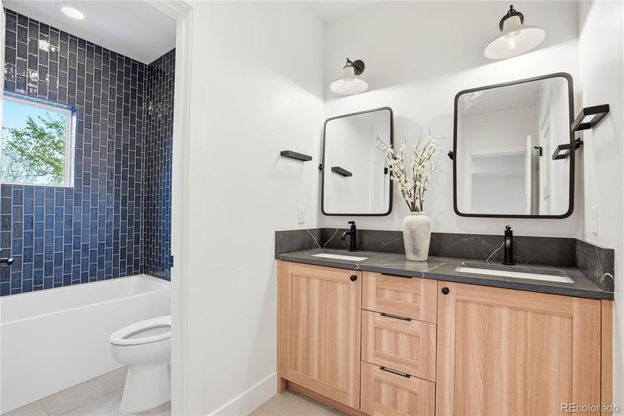 Furnished interior view inside a new home in , Denver (Image 45).