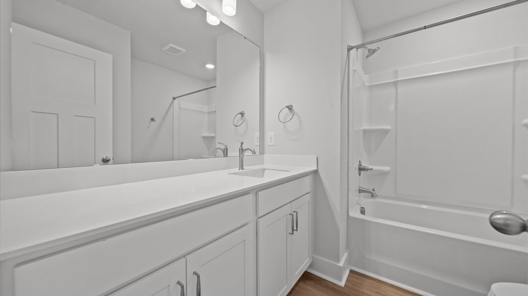 Furnished interior view inside a new home in Tyger Ridge, Moore (Image 15).