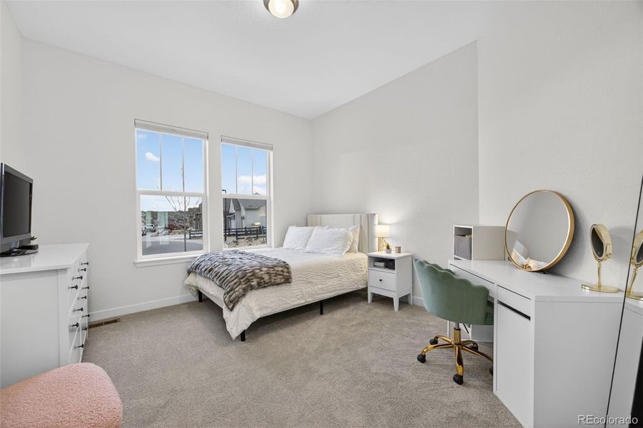 Bedroom 3 with walk in closet Bedroom 3 with walk in closet