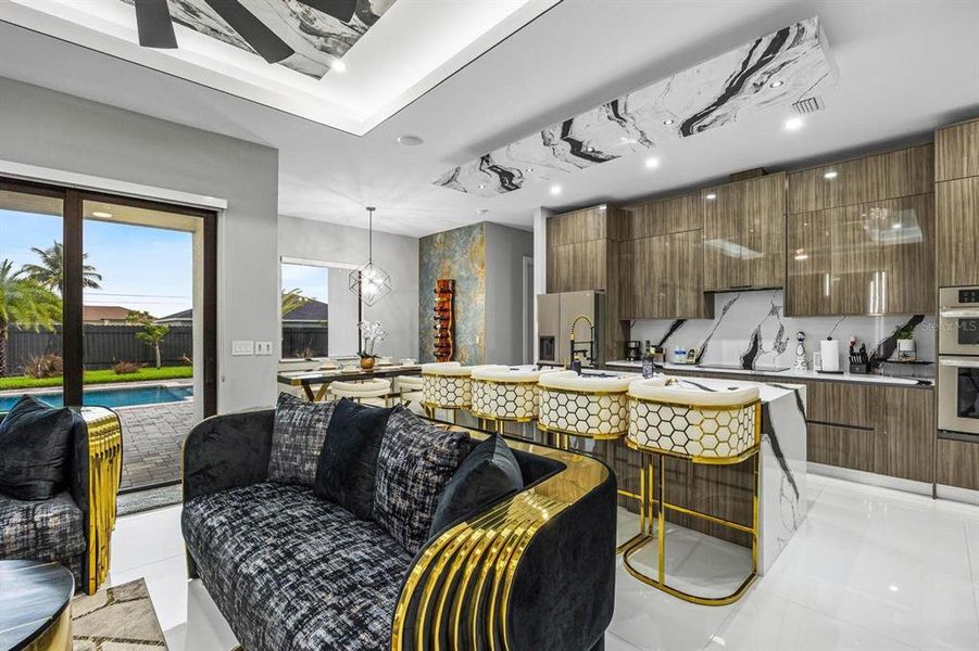 Furnished interior view inside a new home in , Cape Coral (Image 13).