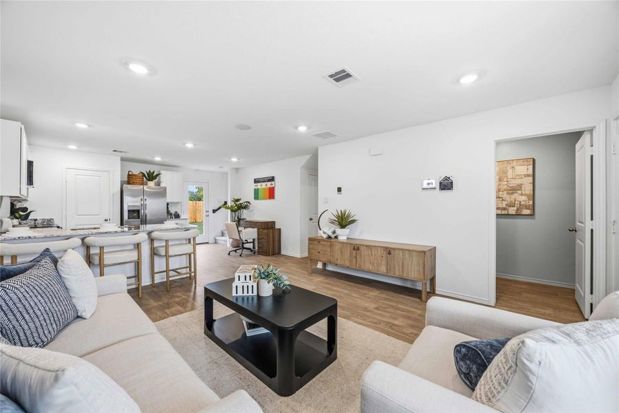 Furnished interior view inside a new home in Pineapple Square, Houston (Image 8).