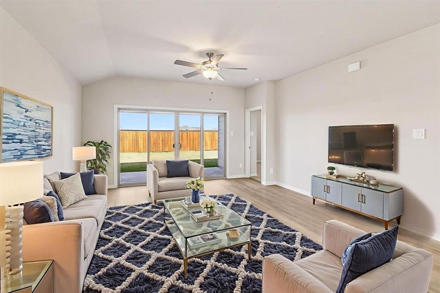 Photo is not of the actual home, but is an inspirational photo of builder’s model home and may depict options, furnishings, and/or decorator features that are not included.