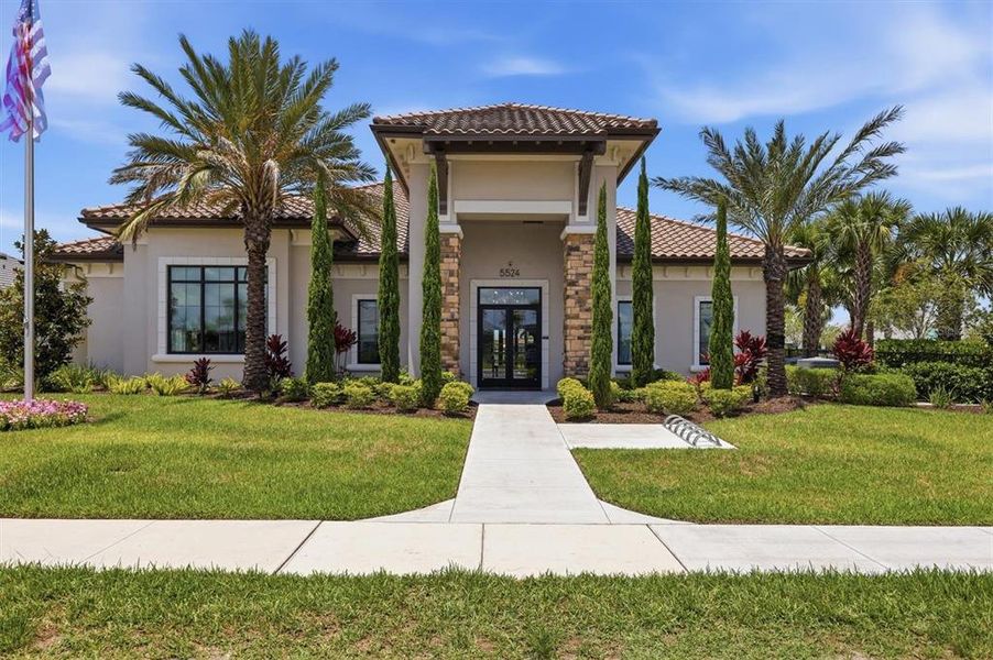 Front exterior of a new home in , Palmetto, FL, highlighting curb appeal (Image 2). Front exterior of a new home in , Palmetto, FL, highlighting curb appeal (Image 2).