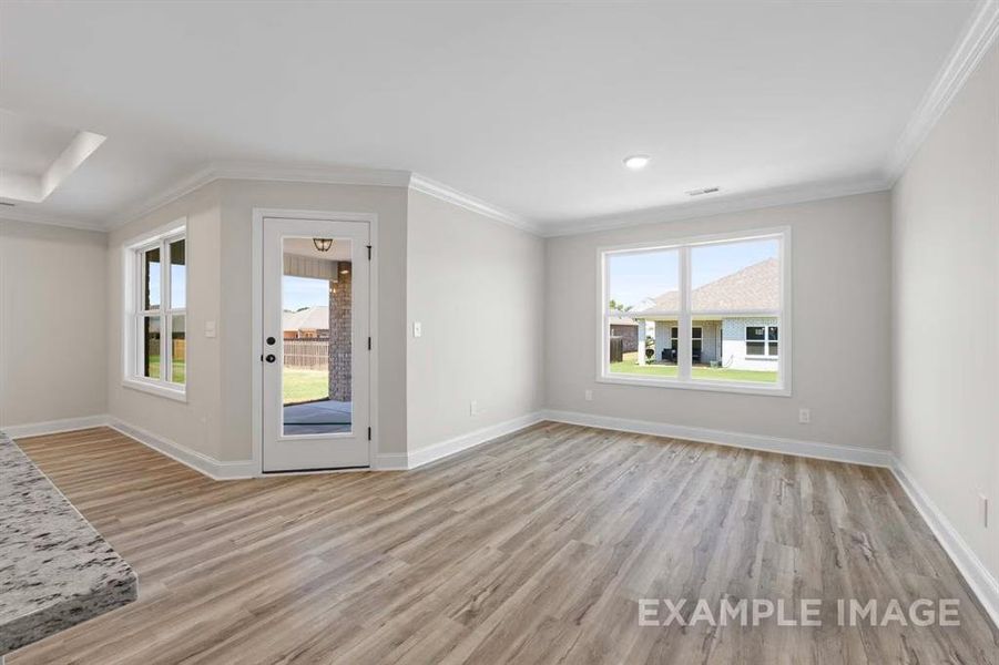 Spacious, unfurnished interior of a new home in Mercer Meadows, Royse City (Image 18).