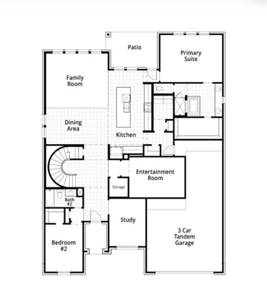 2D floor plan layout for the Leyland by Highland Homes in Devonshire, Forney, TX (Image 30). 2D floor plan layout for the Leyland by Highland Homes in Devonshire, Forney, TX (Image 30).