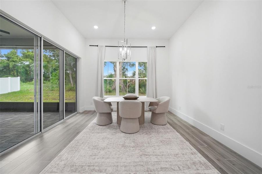 Furnished interior view inside a new home in , Apopka (Image 29).