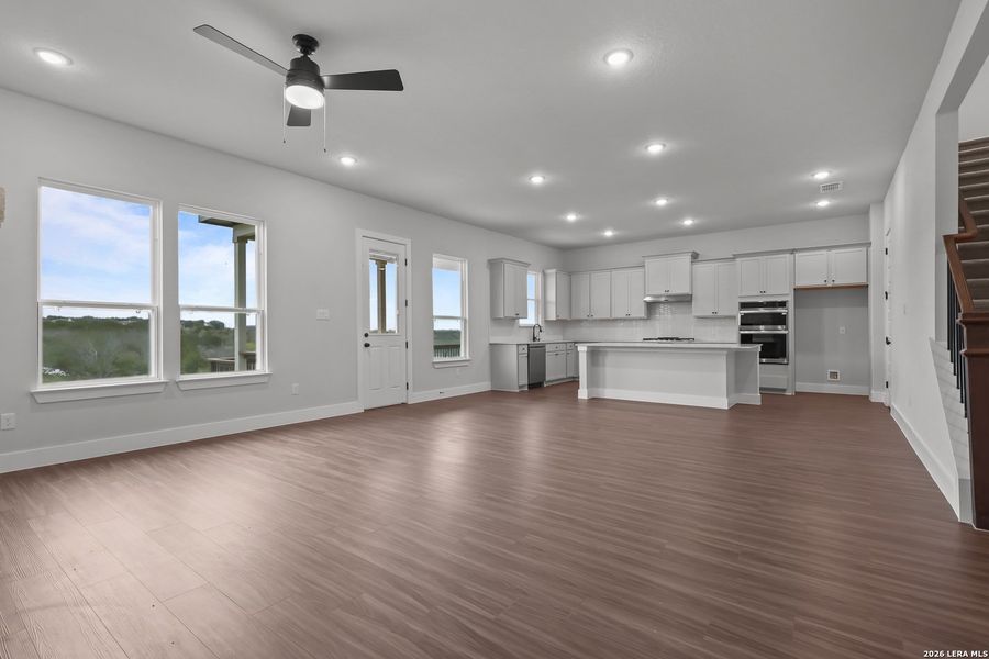 Spacious, unfurnished interior of a new home in Homestead, Schertz (Image 29). Spacious, unfurnished interior of a new home in Homestead, Schertz (Image 29).