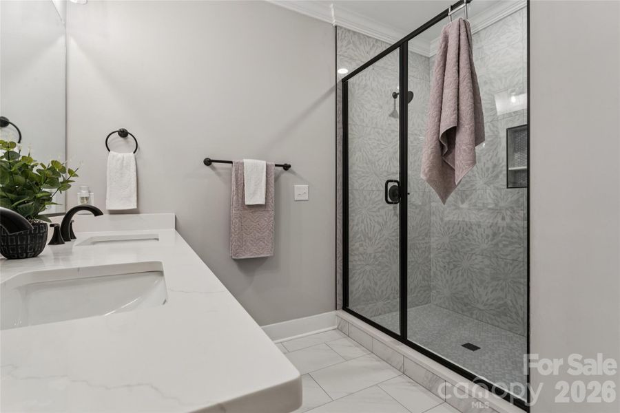 Furnished interior view inside a new home in , Mocksville (Image 8).
