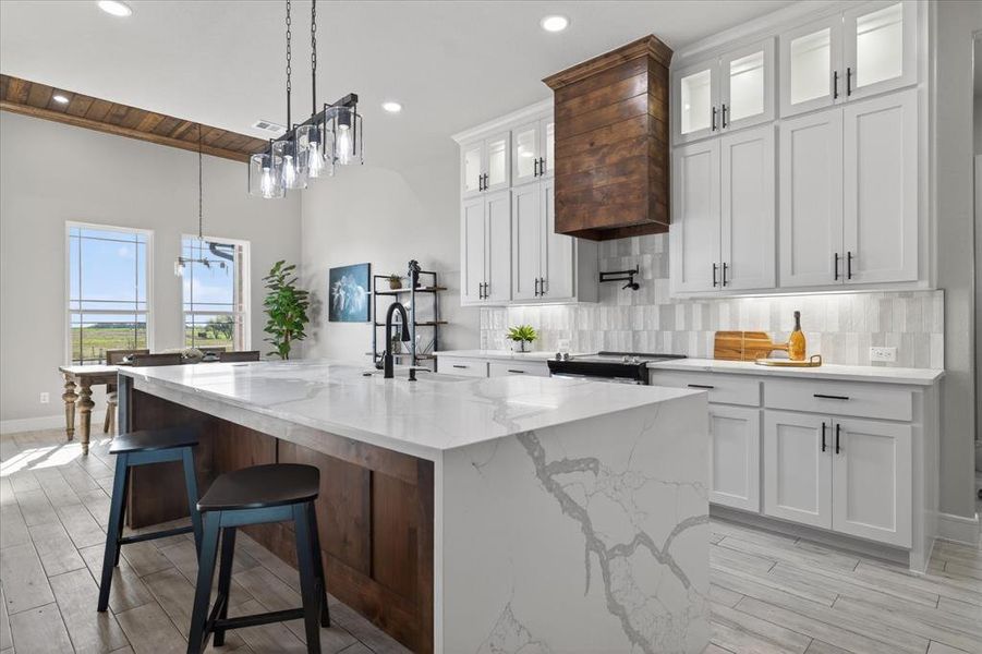 Furnished interior view inside a new home in , Celeste (Image 5).