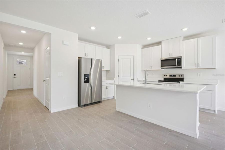 Furnished interior view inside a new home in Leyland Preserve - Classic Series, Brooksville (Image 10).