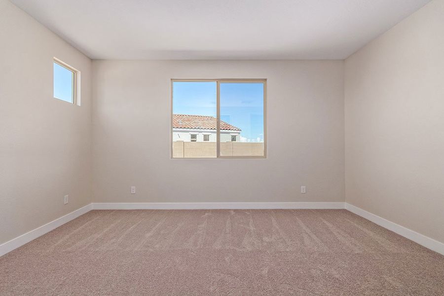 Representative unfurnished interior of a home built from the Zafiro by Taylor Morrison in CantaMia at Estrella 55+, Goodyear (Image 22).