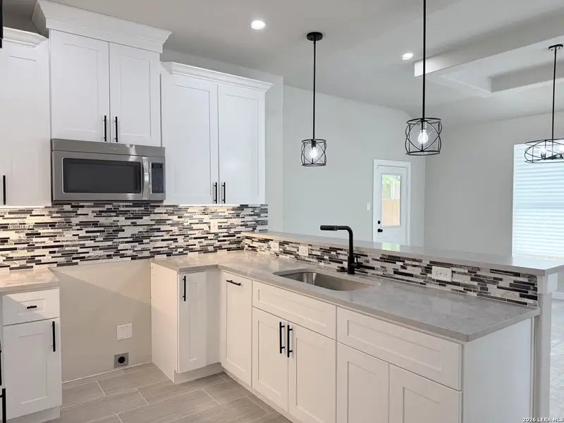 Furnished interior view inside a new home in , San Antonio (Image 3).