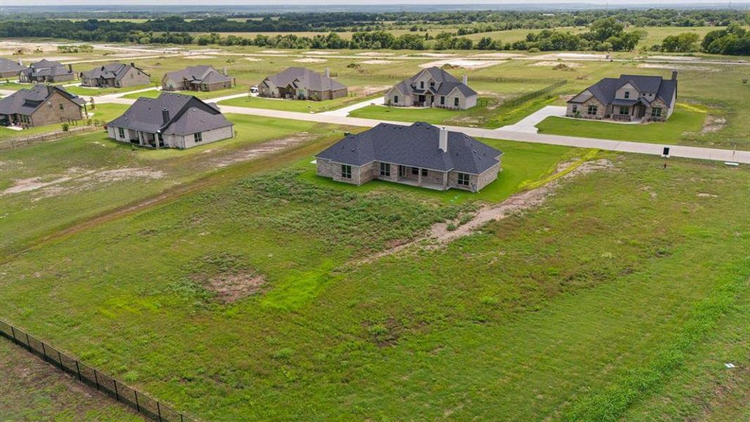 That whole lot is included! Will not be another home next to it