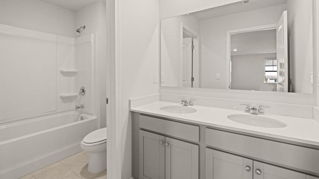 Furnished interior view inside a new home in Liberty Crossing, Braselton (Image 7).