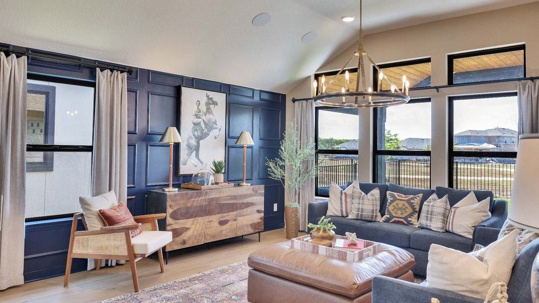 Mahogany Floor Plan - Representative Photo