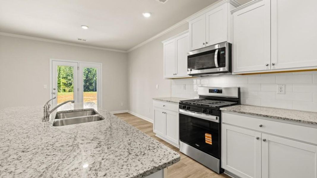 Furnished interior view inside a new home in Fairhaven, Lithia Springs (Image 12).