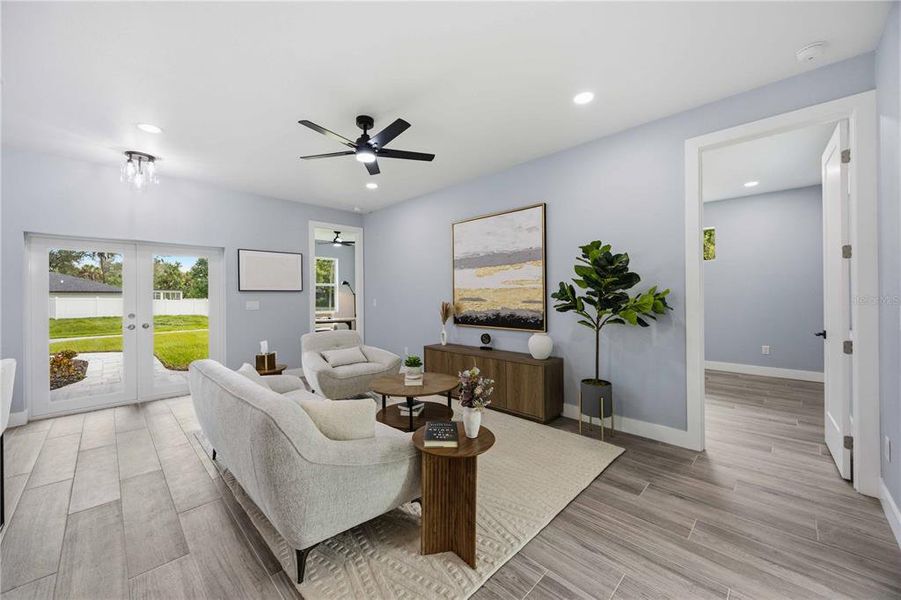 Furnished interior view inside a new home in , North Port (Image 31). Furnished interior view inside a new home in , North Port (Image 31).
