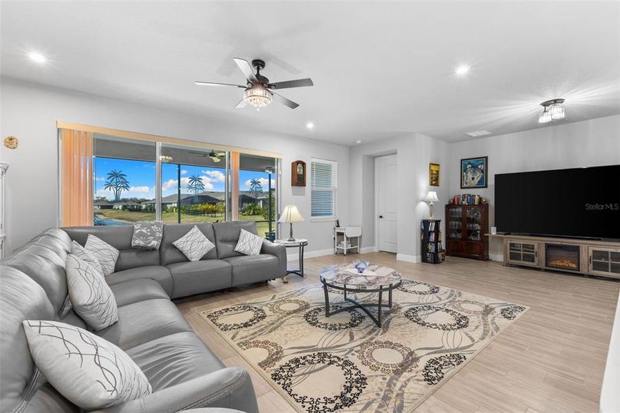Furnished interior view inside a new home in Windwater, Parrish (Image 27).