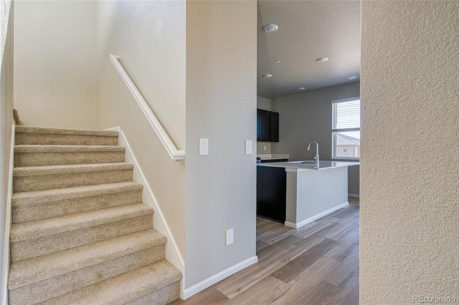 Spacious, unfurnished interior of a new home in Buffalo Highlands: The Flora Collection, Commerce City (Image 26).