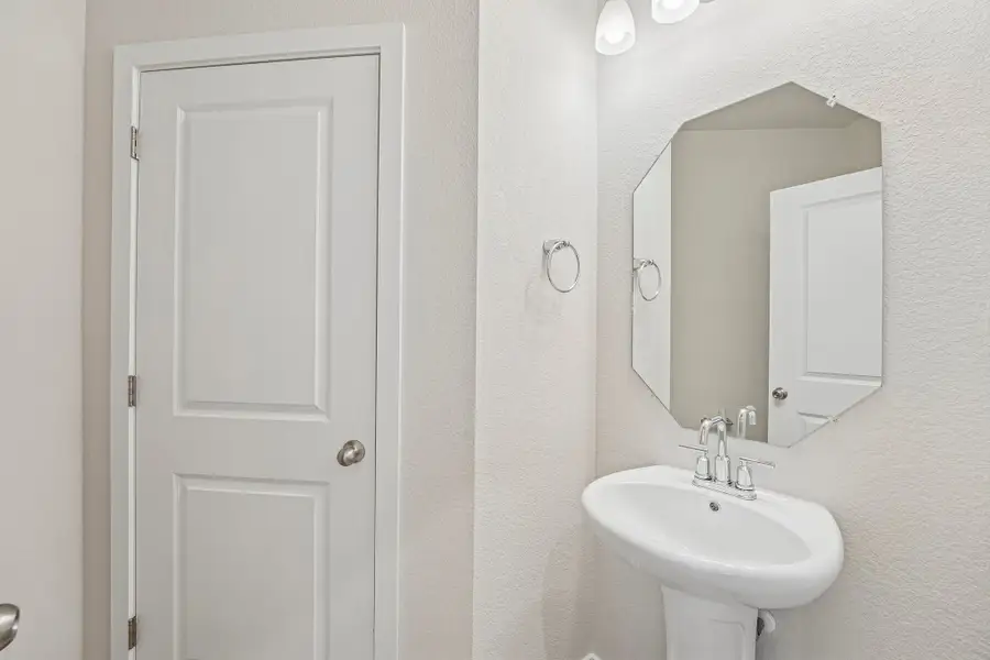 Furnished interior view inside a new home in Hills of Westwood, Temple (Image 8).