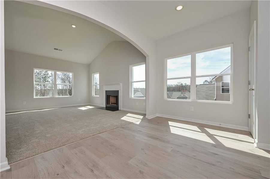 Spacious, unfurnished interior of a new home in , Villa Rica (Image 10). Spacious, unfurnished interior of a new home in , Villa Rica (Image 10).
