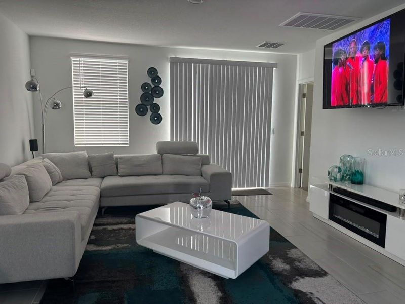 Furnished interior view inside a new home in Lawson Dunes - Classic Series, Haines City (Image 3).