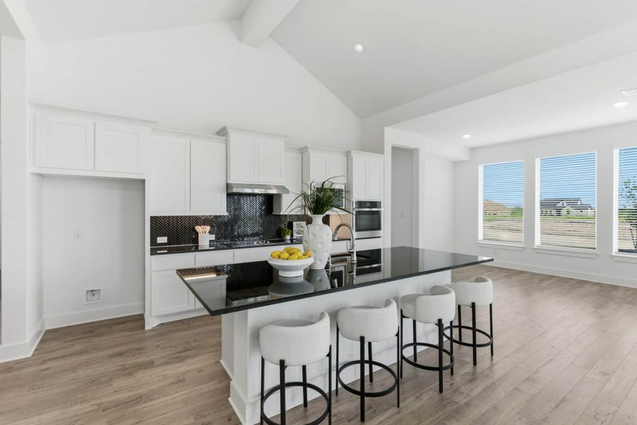 Furnished interior view inside a new home in Sienna Lakes, San Antonio (Image 8). Furnished interior view inside a new home in Sienna Lakes, San Antonio (Image 8).