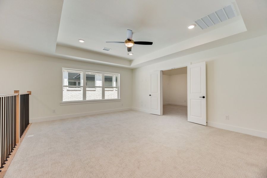 Spacious, unfurnished interior of a new home in Fields - 50' Lots, Frisco (Image 26).
