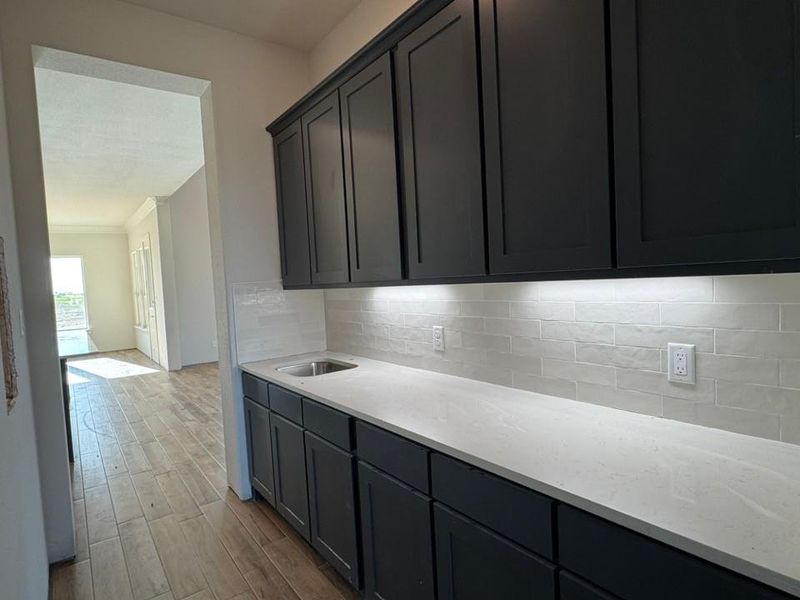 Furnished interior view inside a new home in Rocky Top, Krum (Image 10).