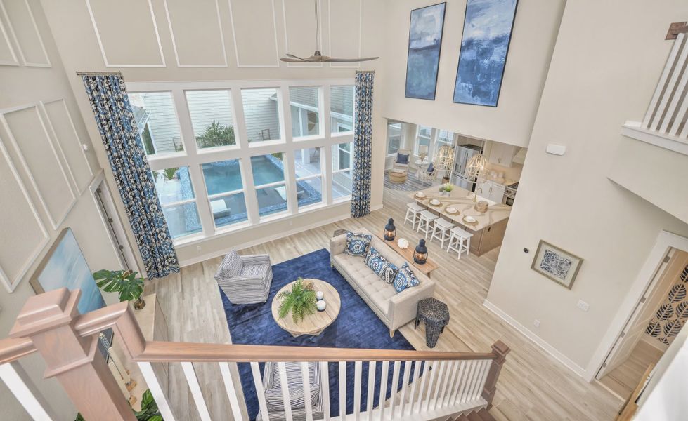 Furnished interior view inside a new home in Seven Pines, Jacksonville (Image 21).