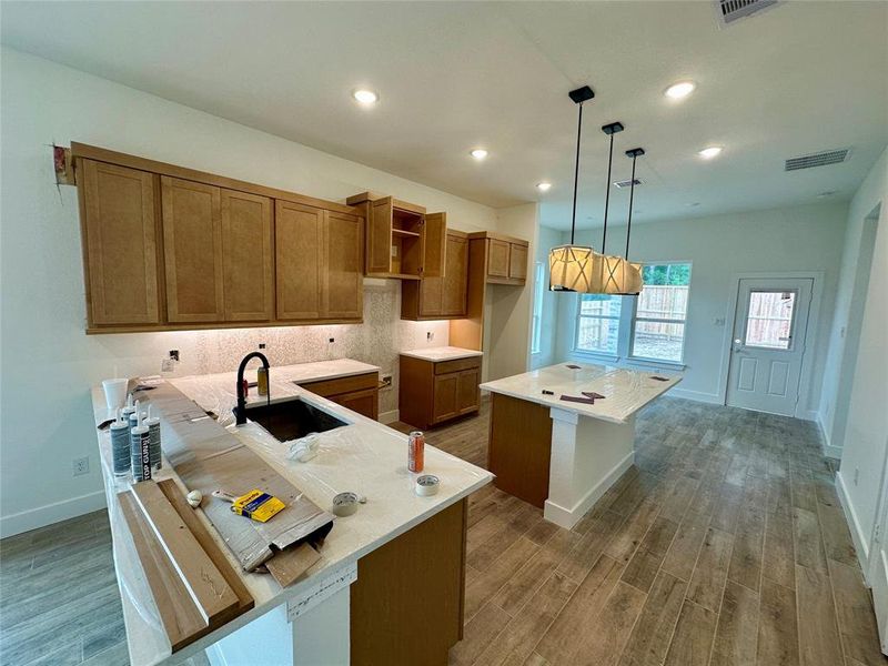 Furnished interior view inside a new home in Evergreen, Conroe (Image 5). Furnished interior view inside a new home in Evergreen, Conroe (Image 5).