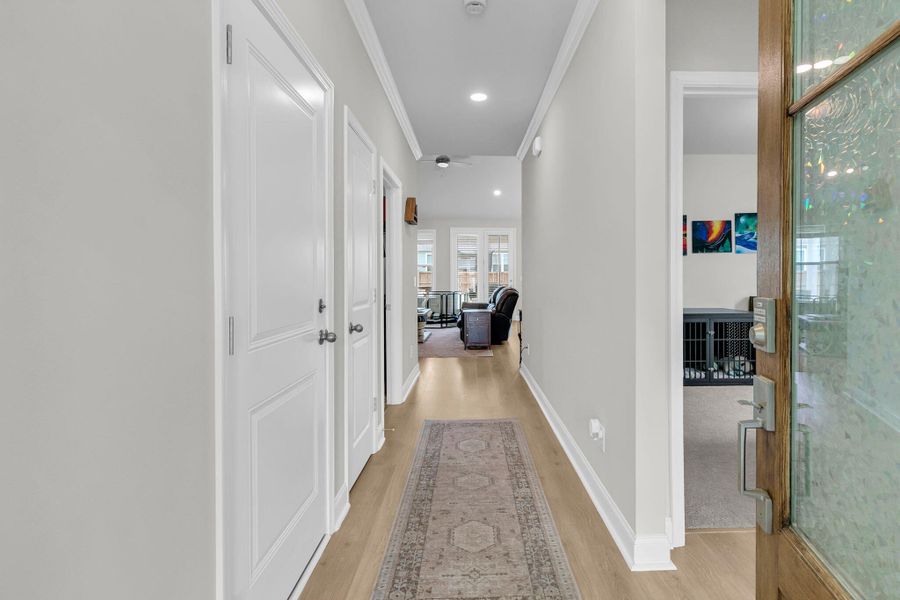 Furnished interior view inside a new home in High Point at Foxbank, Moncks Corner (Image 6).