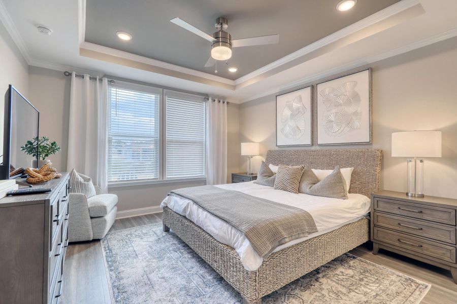 Furnished interior view inside a new home in Nexton, Summerville (Image 5). Furnished interior view inside a new home in Nexton, Summerville (Image 5).