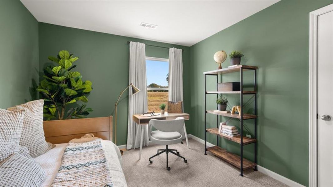 Furnished interior view inside a new home in Oconee Overlook Townhomes, Gainesville (Image 34).