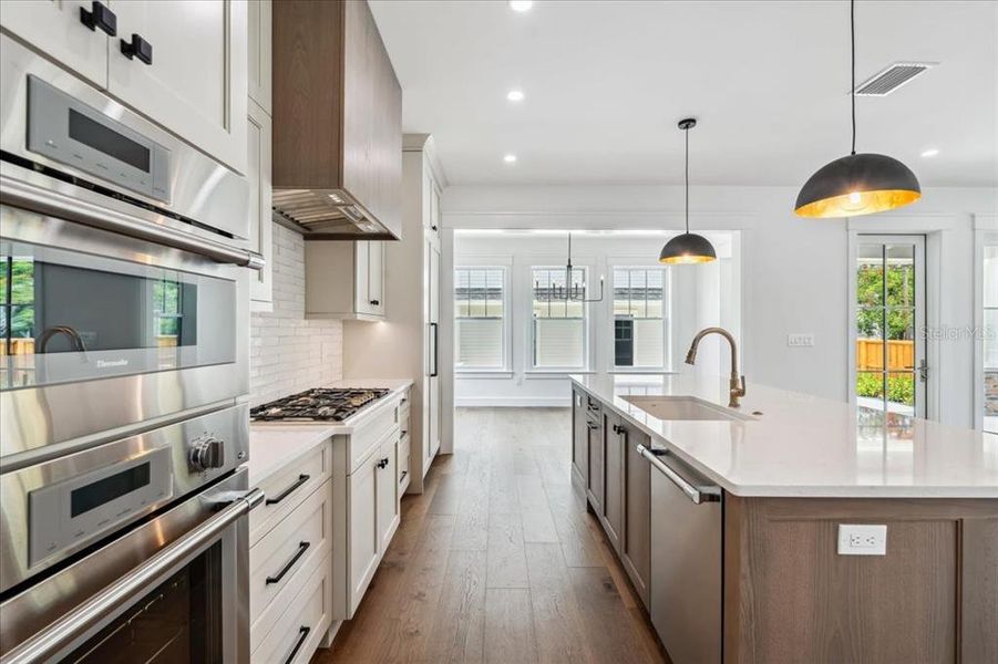 Kitchen in main house