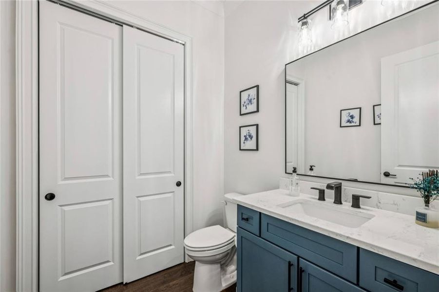 Furnished interior view inside a new home in The Enclave on Lavista, Tucker (Image 18).