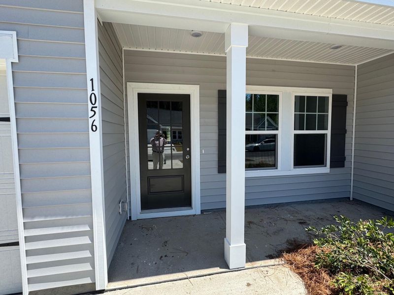 Exterior details and patio area of a home in , Summerville (Image 3). Exterior details and patio area of a home in , Summerville (Image 3).