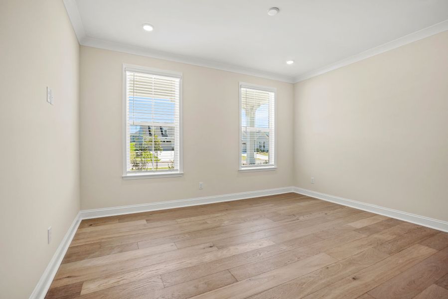 Spacious, unfurnished interior of a new home in Carolina Riverside, Belmont (Image 46).