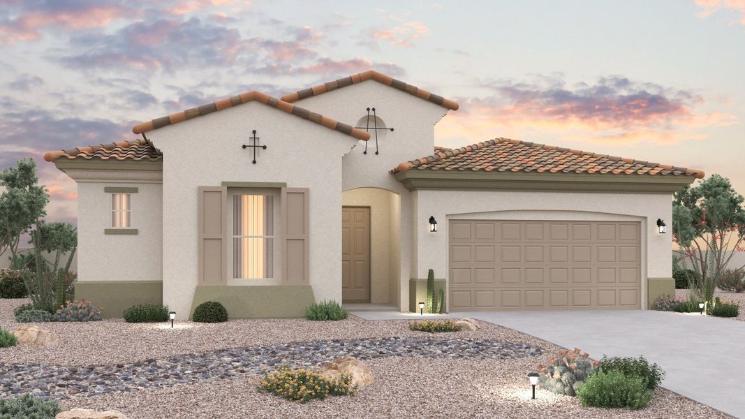 Elevation A – Spanish Colonial Elevation A – Spanish Colonial