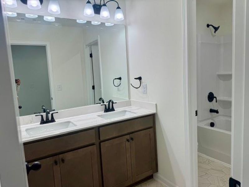 Furnished interior view inside a new home in Meadow Pines, Dallas (Image 7).